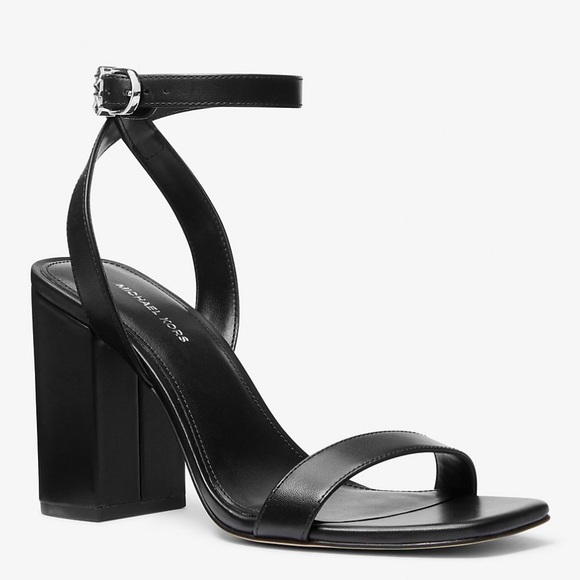 MICHAEL Michael Kors Shoes - MICHAEL Michael Kors Merriam Block Heel Sandal 7 M Like New